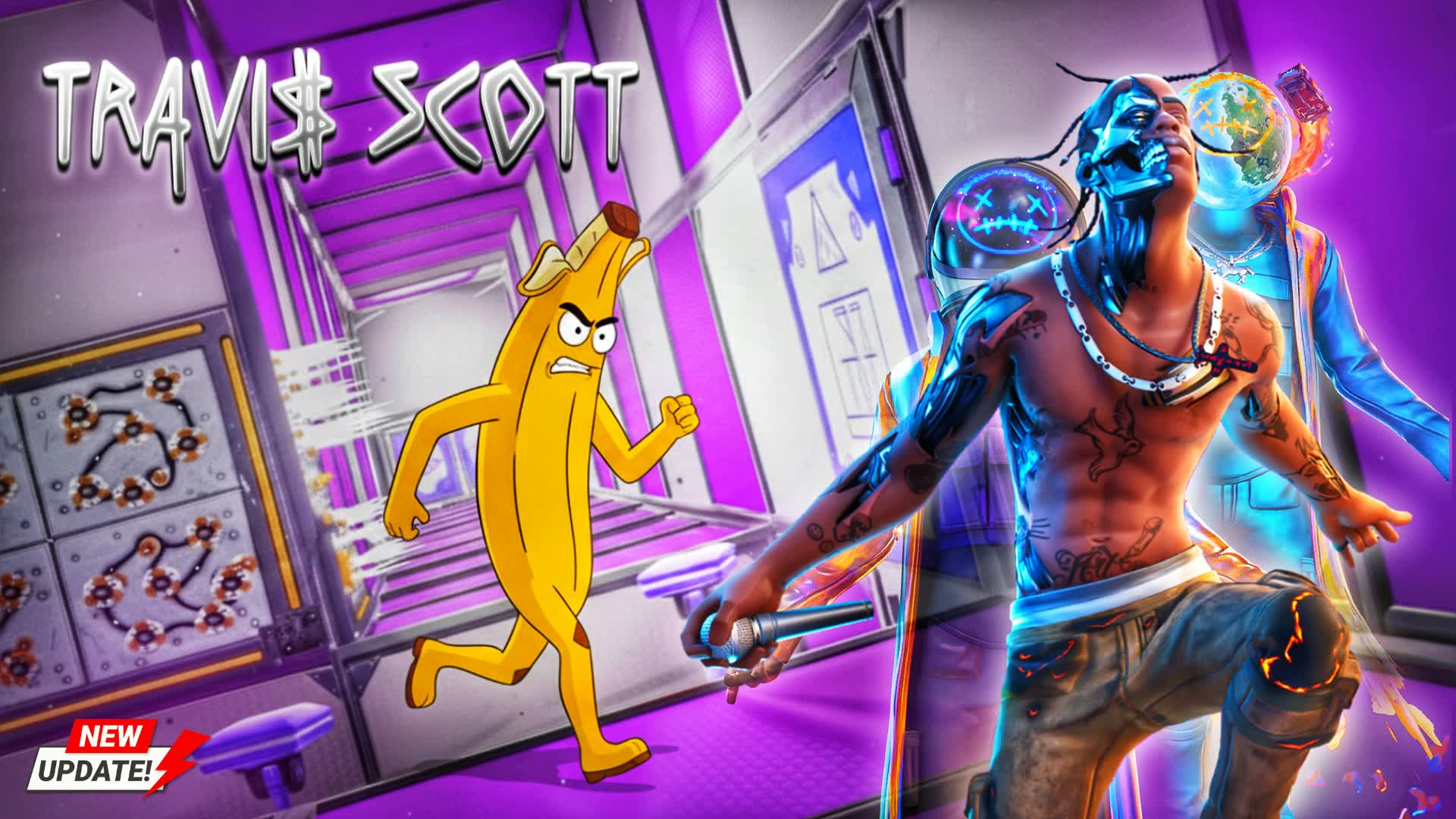 SUPER PARKOUR DO TRAVIS SCOTT — Fortnite Creative map