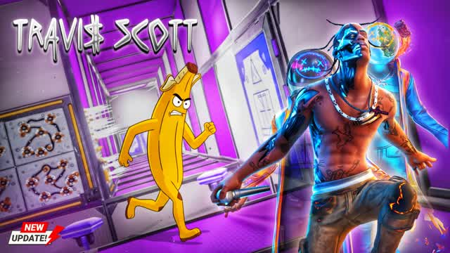 SUPER PARKOUR DO TRAVIS SCOTT — Fortnite Creative map cover art