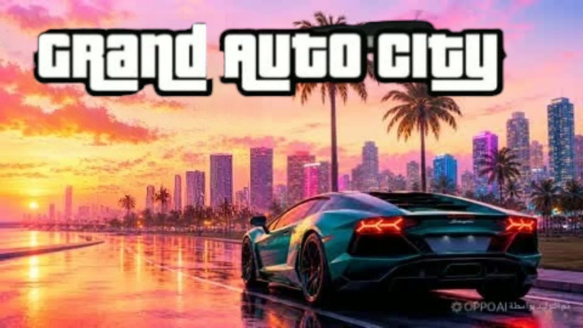 GRAND AUTO DRIVING UP 🌴🌴🌴 — Fortnite Creative map