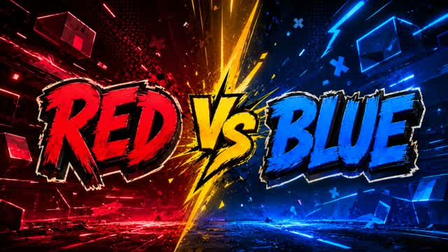 RED VS BLUE BLEU 67🔴🔵 — Fortnite Creative map