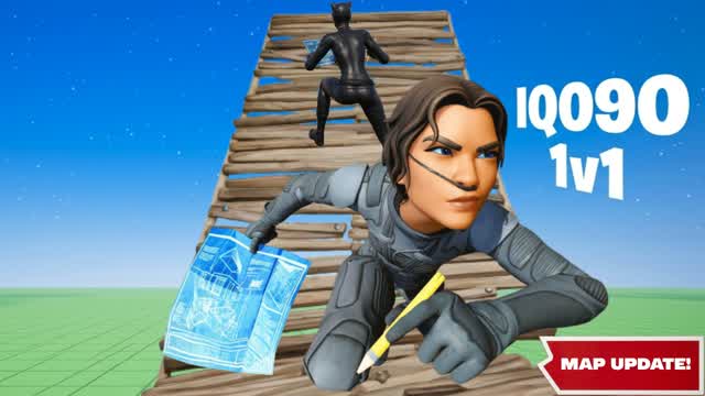 IQO90 1V1 BUILD FIGHT — Fortnite Creative map