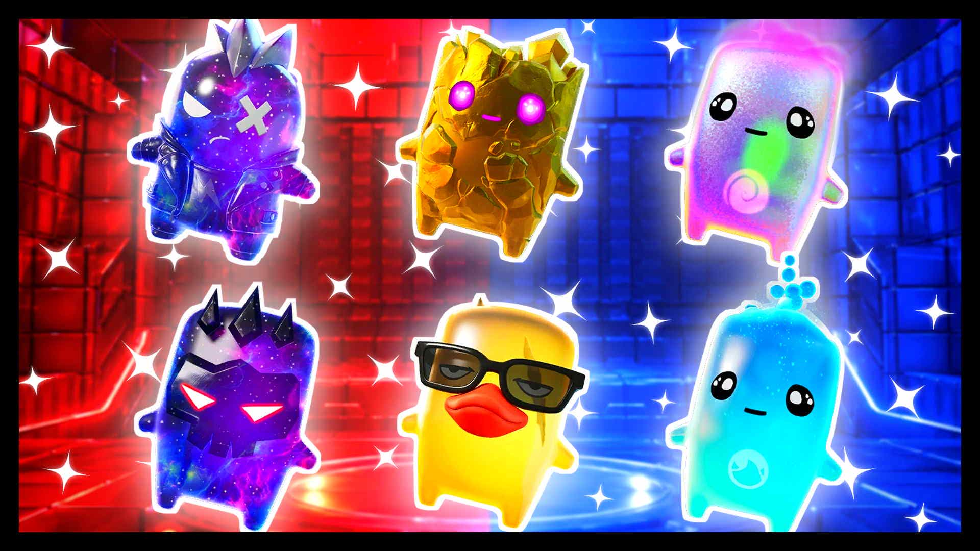 AIRSTEP BLUE VS RED 🔵🔴 — Fortnite Creative map