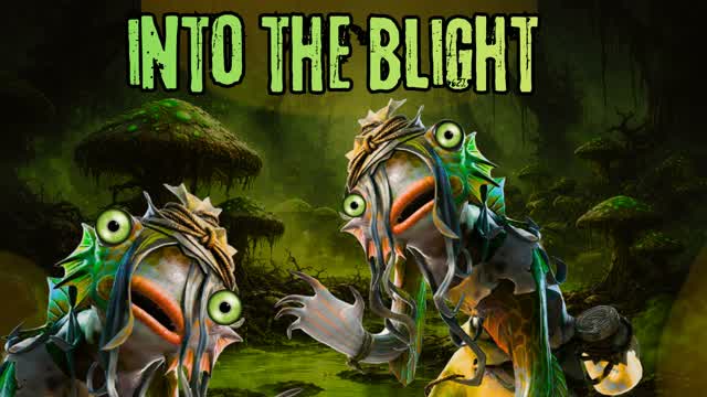 ☣️ INTO THE BLIGHT (PVE OPEN WORLD) — Fortnite Creative map