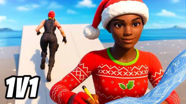 1v1 Ranked Warm-Up — Fortnite Creative map cover art
