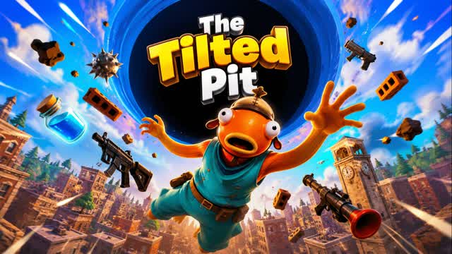 Tilted Pit FFA — Fortnite Creative map