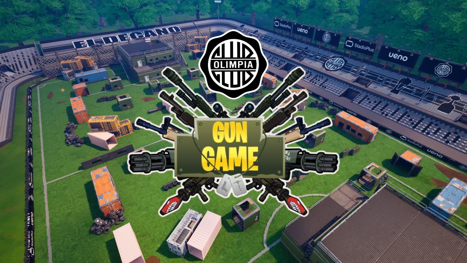 Gun Game Olimpia — Fortnite Creative map