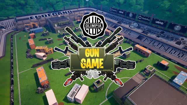 Gun Game Olimpia — Fortnite Creative map cover art