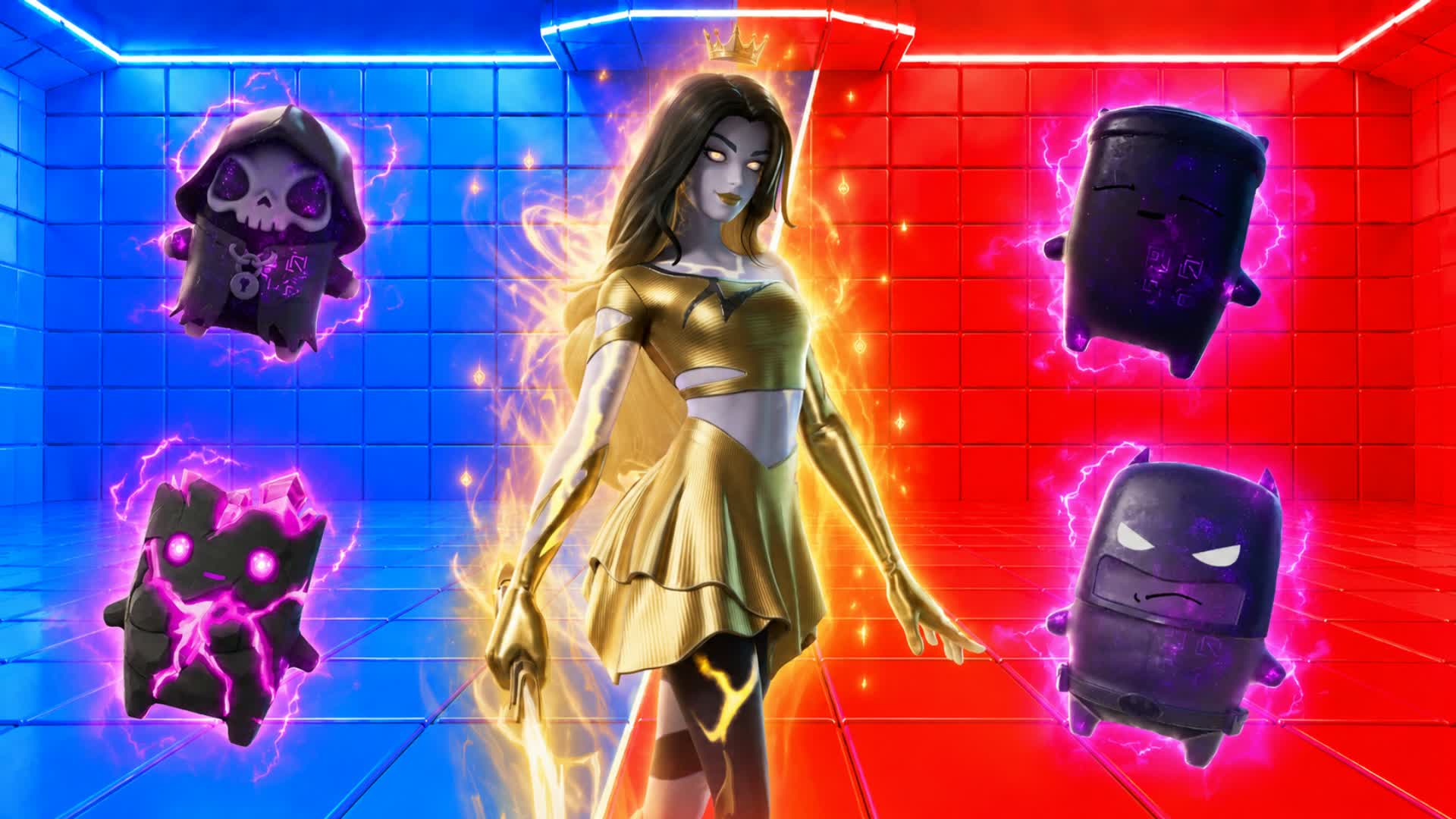 RED VS BLUE 🔴🔵BIMBO RAD3ON QUAL GRANDS — Fortnite Creative map