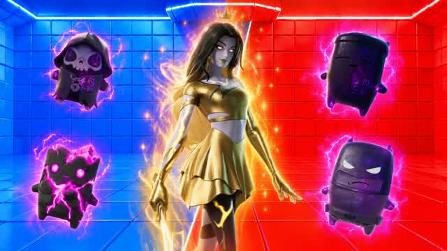 RED VS BLUE 🔴🔵BIMBO RAD3ON QUAL GRANDS — Fortnite Creative map cover art