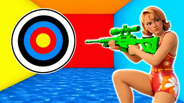 🦍🎲 BEAST TRICKSHOT PRIMAL PARKOUR ⚡ — Fortnite Creative map