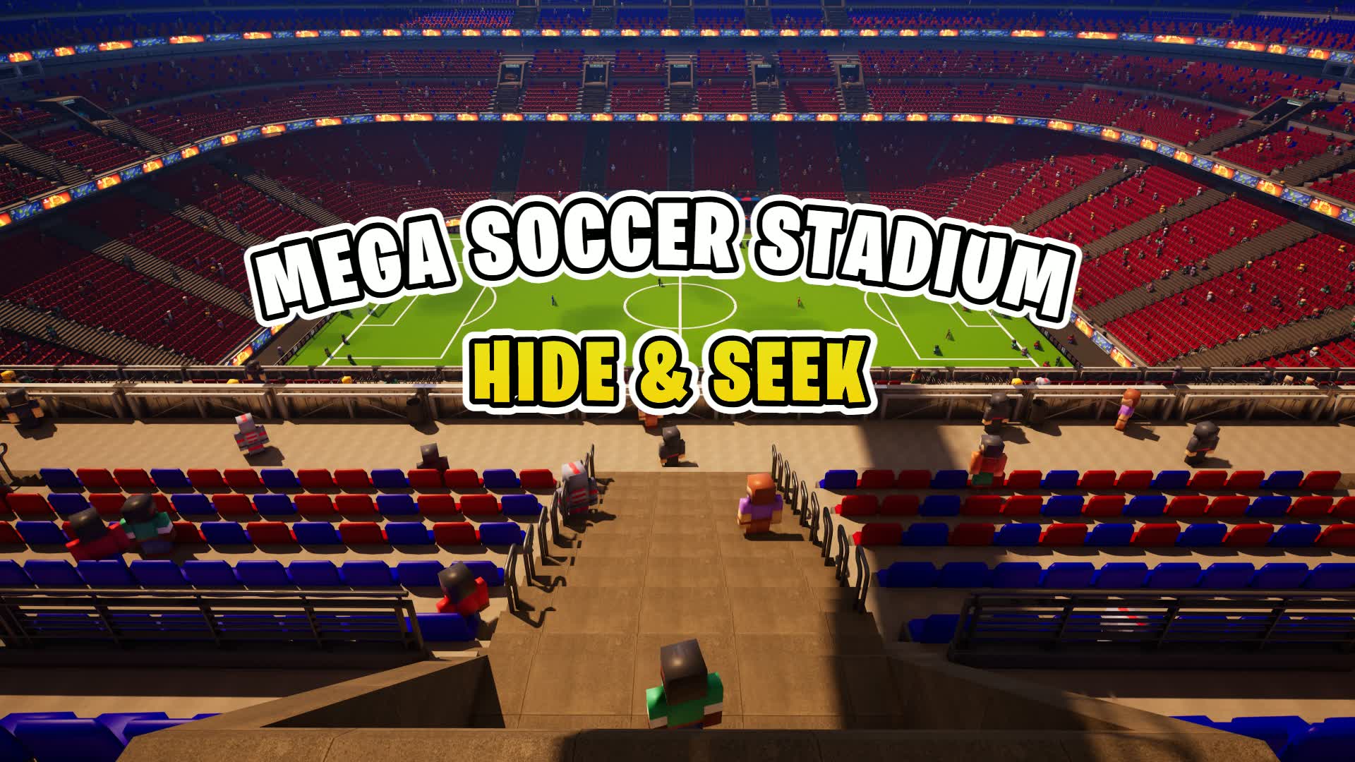 MEGA SOCCER STADIUM / HIDE & SEEK — Fortnite Creative map