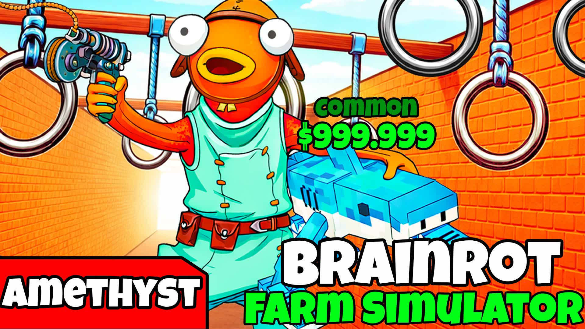 Brainrot Farm Simulator — Fortnite Creative map