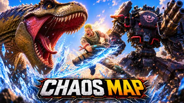 CHAOS MAP FFA — Fortnite Creative map cover art