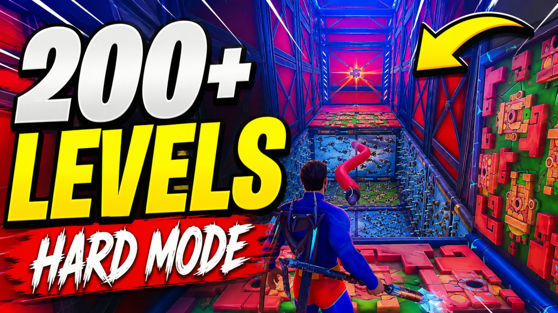 The Mega Deathrun — Fortnite Creative map