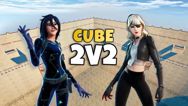 2V2 - سكرمز الطيبين 🥇🏆 — Fortnite Creative map cover art