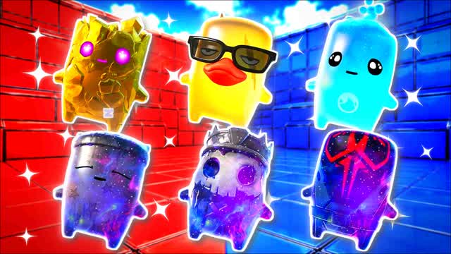 CROSSHAIR READY RED VS BLUE 🔴🔵 — Fortnite Creative map