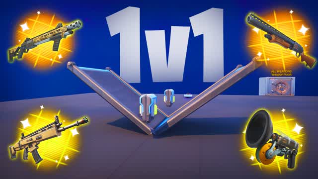1v1 Build Fight 1v1v1 BHE 8064-7152-2934 — Fortnite Creative map