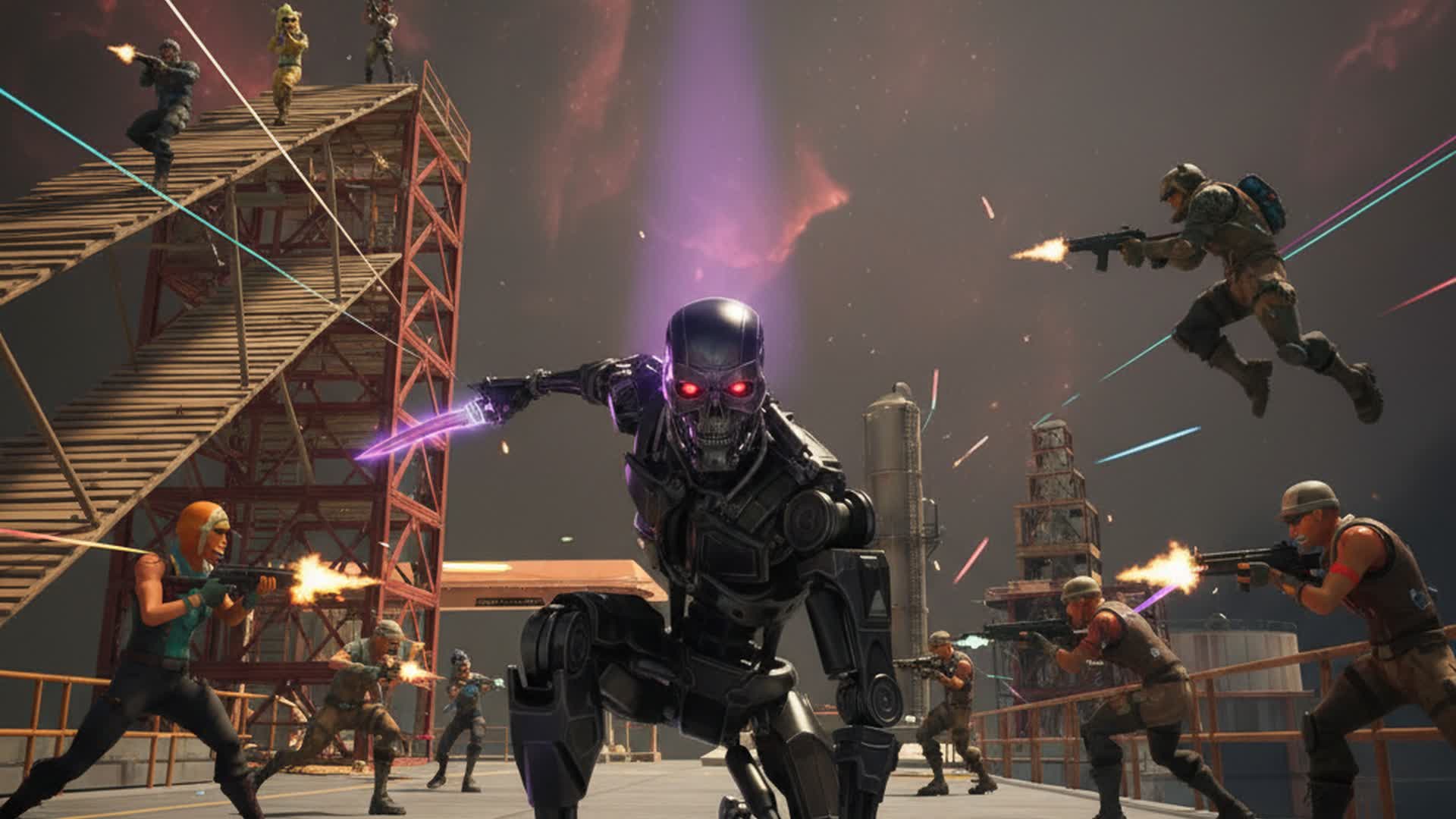Nerve Control:  Combat Training — Fortnite Creative map