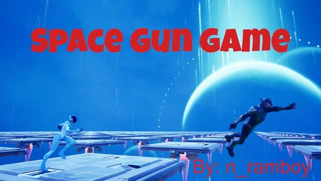 Space Gun Game — Fortnite Creative map