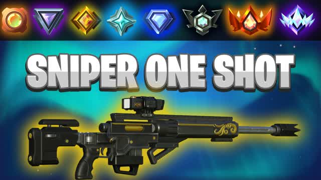 SNIPER ONLY 🎯 — Fortnite Creative map cover art
