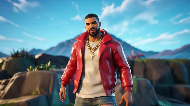 Champagne Papi Zone Wars — Fortnite Creative map cover art