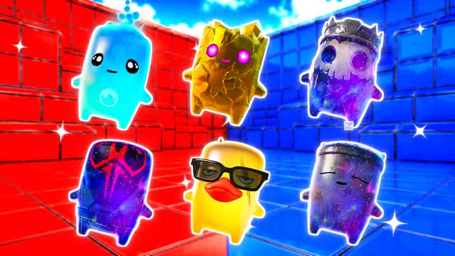 RED VS BLUE WILDCARD 🔴🔵 — Fortnite Creative map