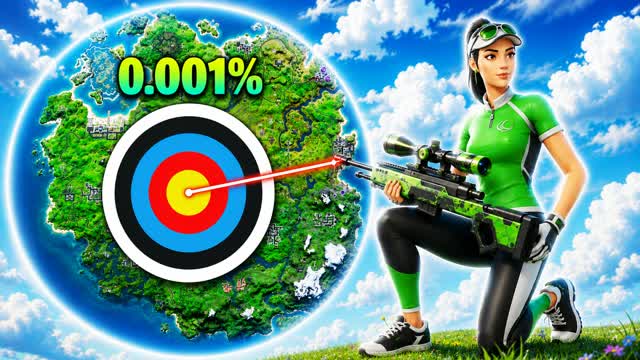 ⛳🔥MEGA GOLF TRICKSHOT PARKOUR🎯🚀💥 — Fortnite Creative map