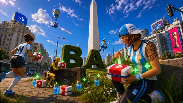 ZERO BUILD ARGENTINA PVP 💙🤍💙 — Fortnite Creative map cover art