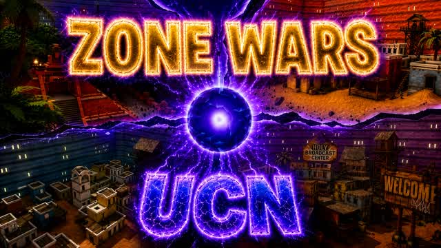 UCN ZONE WARS — Fortnite Creative map cover art