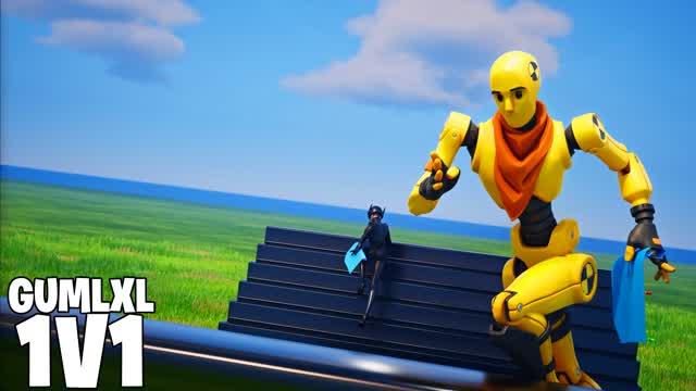1V1 BUILD FIGHTS! [GUMLXL] — Fortnite Creative map cover art