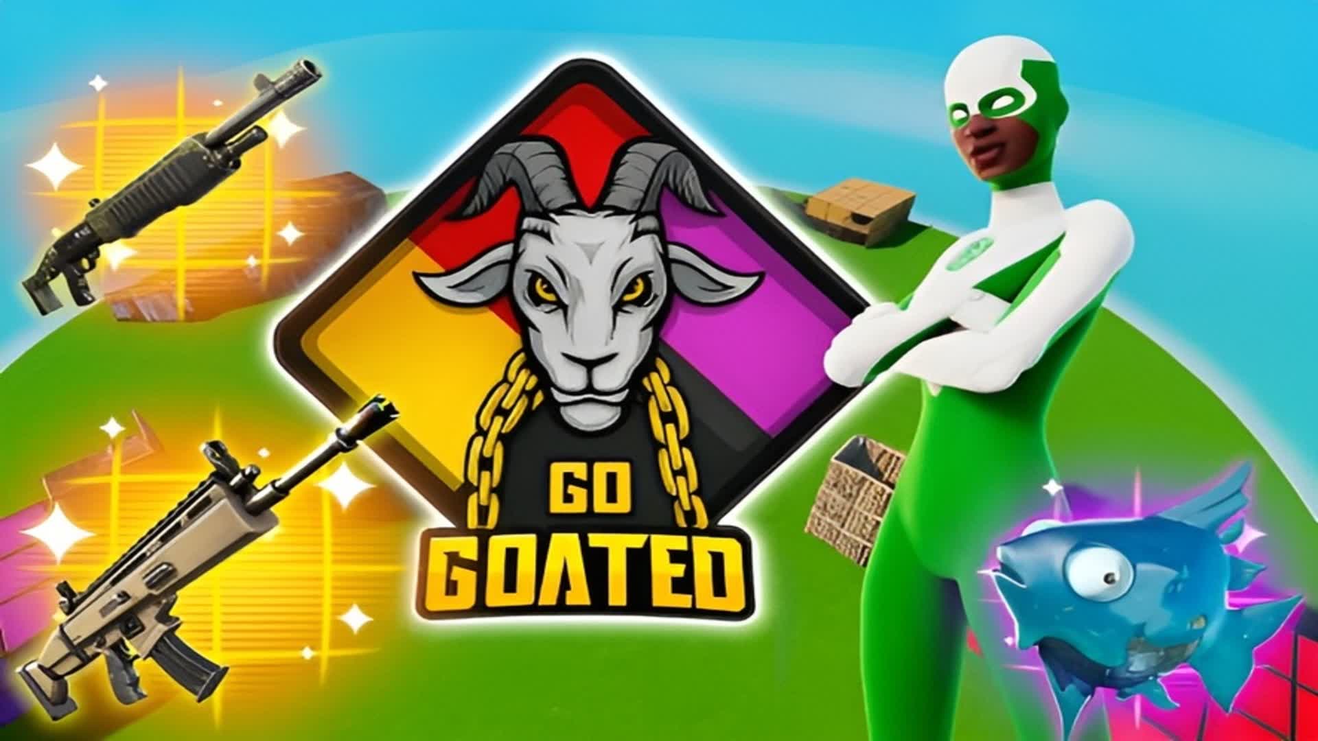 🐐 GO GOAT ZONE WARS — Fortnite Creative map
