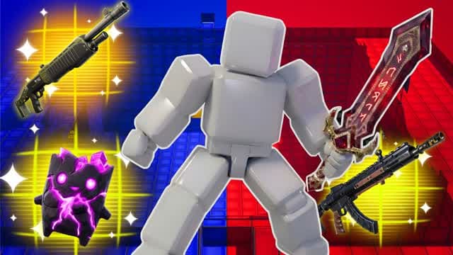 MBAPPE RED VS BLUE 🔴🔵 UNC 67 — Fortnite Creative map