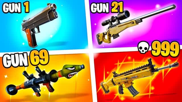 OG GUN GAME — Fortnite Creative map cover art
