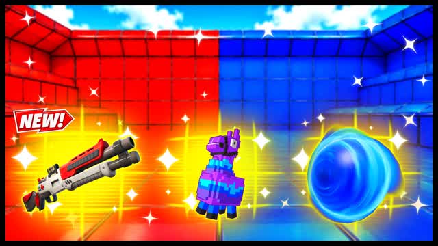 RED VS BLUE PRESSURE THROTTLE 🔴🔵 — Fortnite Creative map