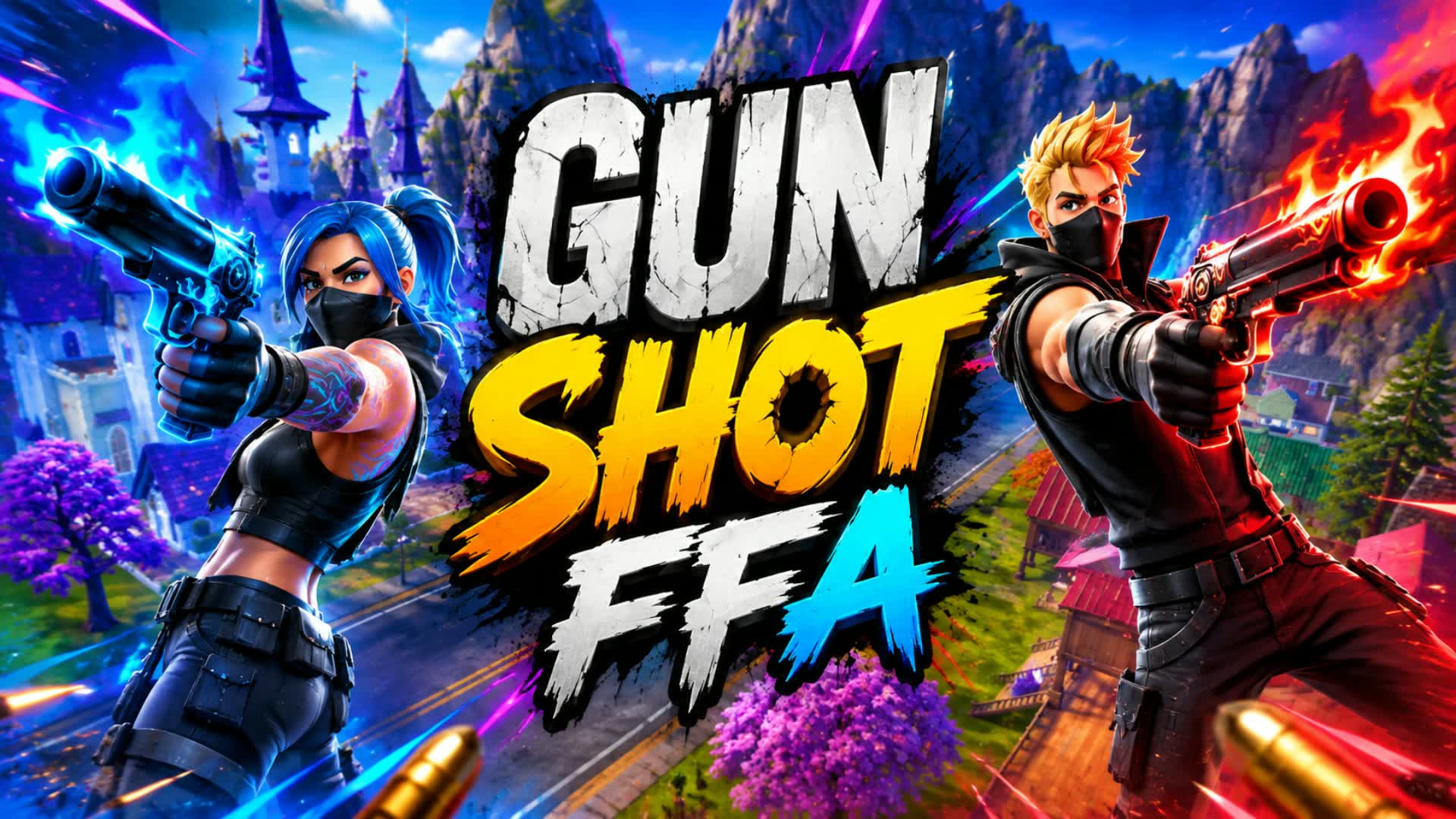 GUN SHOT FFA 🔥 — Fortnite Creative map