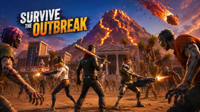 SURVIVE THE OUTBREAK! 🧟‍♂️ — Fortnite Creative map