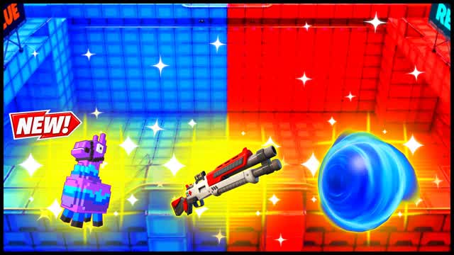 RED VS BLUE PRECISION CREED 🔴🔵 — Fortnite Creative map cover art
