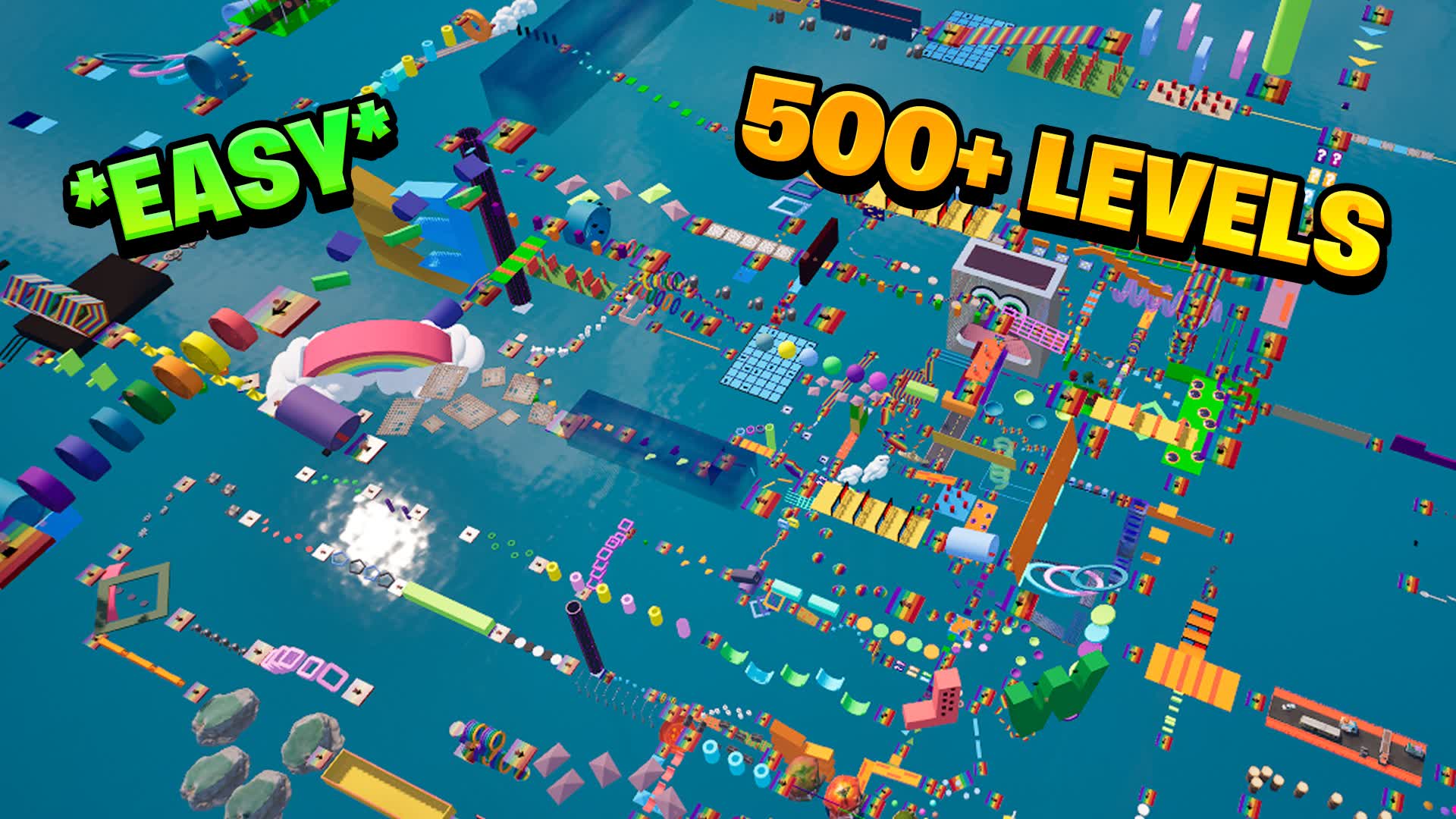 Default Obby Parkour ⭐ — Fortnite Creative map
