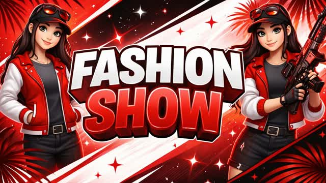 Fashion show, défilé — Fortnite Creative map cover art