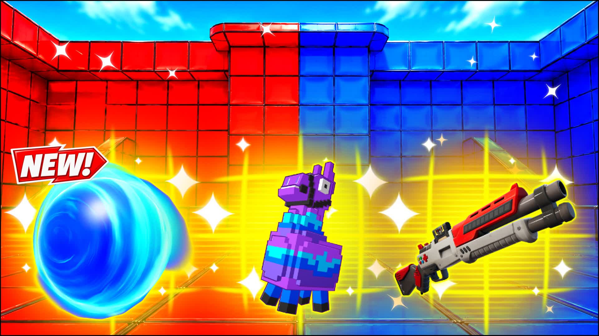 RED VS BLUE CERTAIN CHOICE 🔴🔵 — Fortnite Creative map