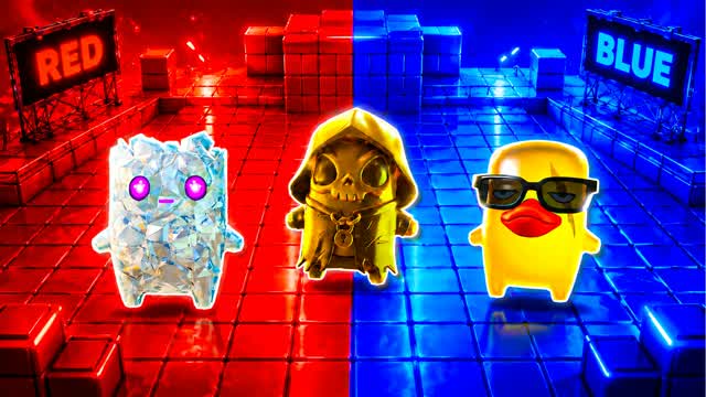 RED VS BLU SKIDIBI — Fortnite Creative map