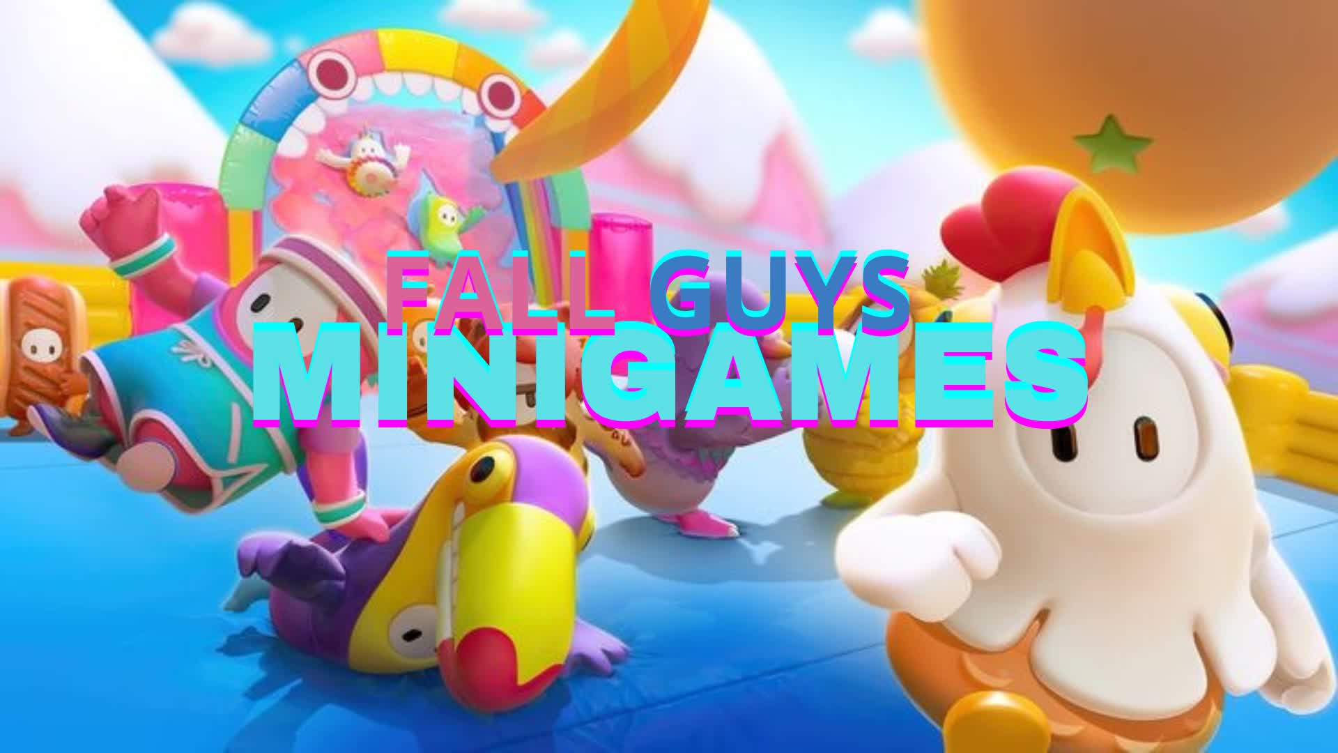 FALL GUYS MINIGAMES — Fortnite Creative map