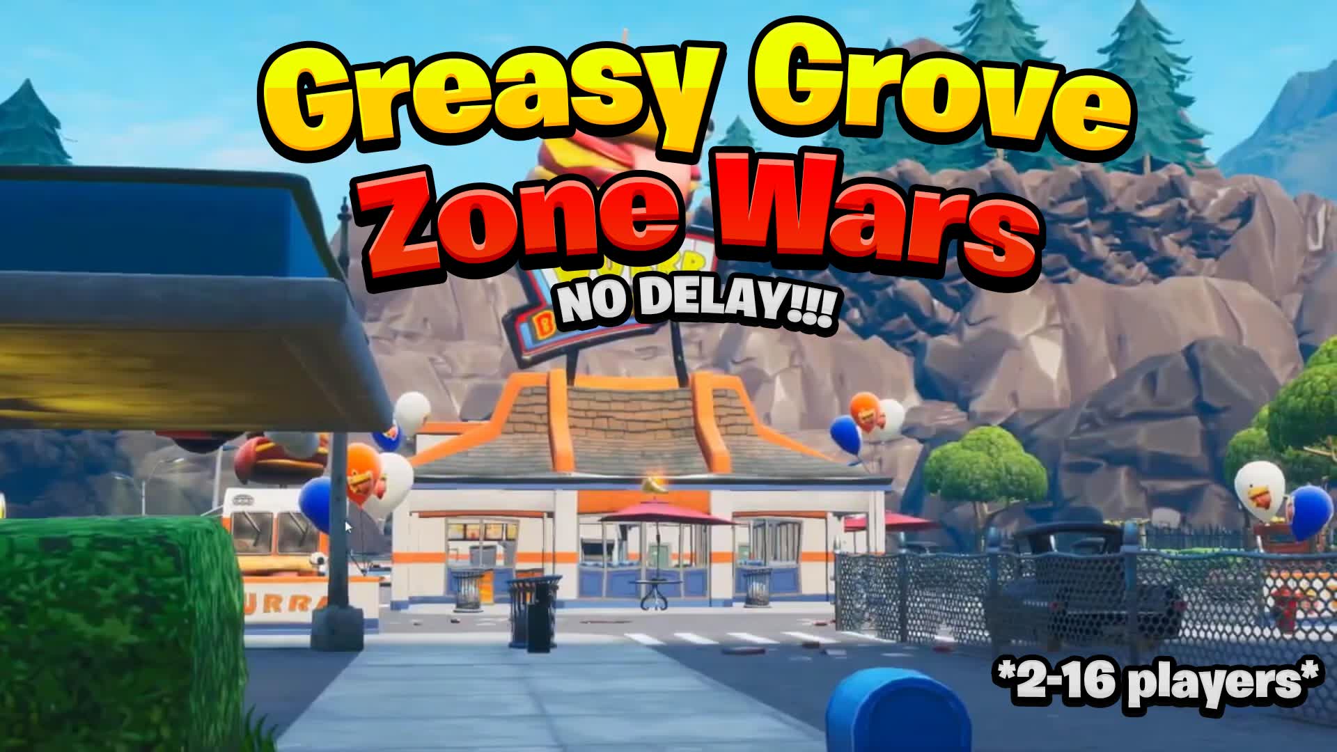 Greasy Zone wars — Fortnite Creative map