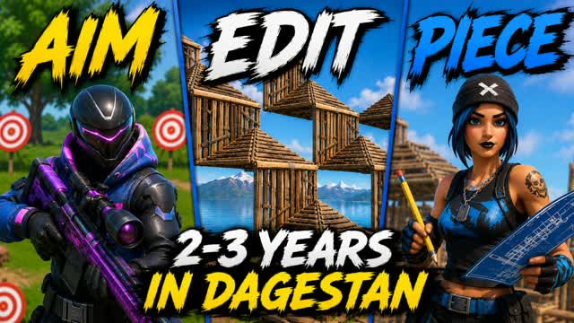 2-3 YEARS IN DAGESTAN — Fortnite Creative map cover art