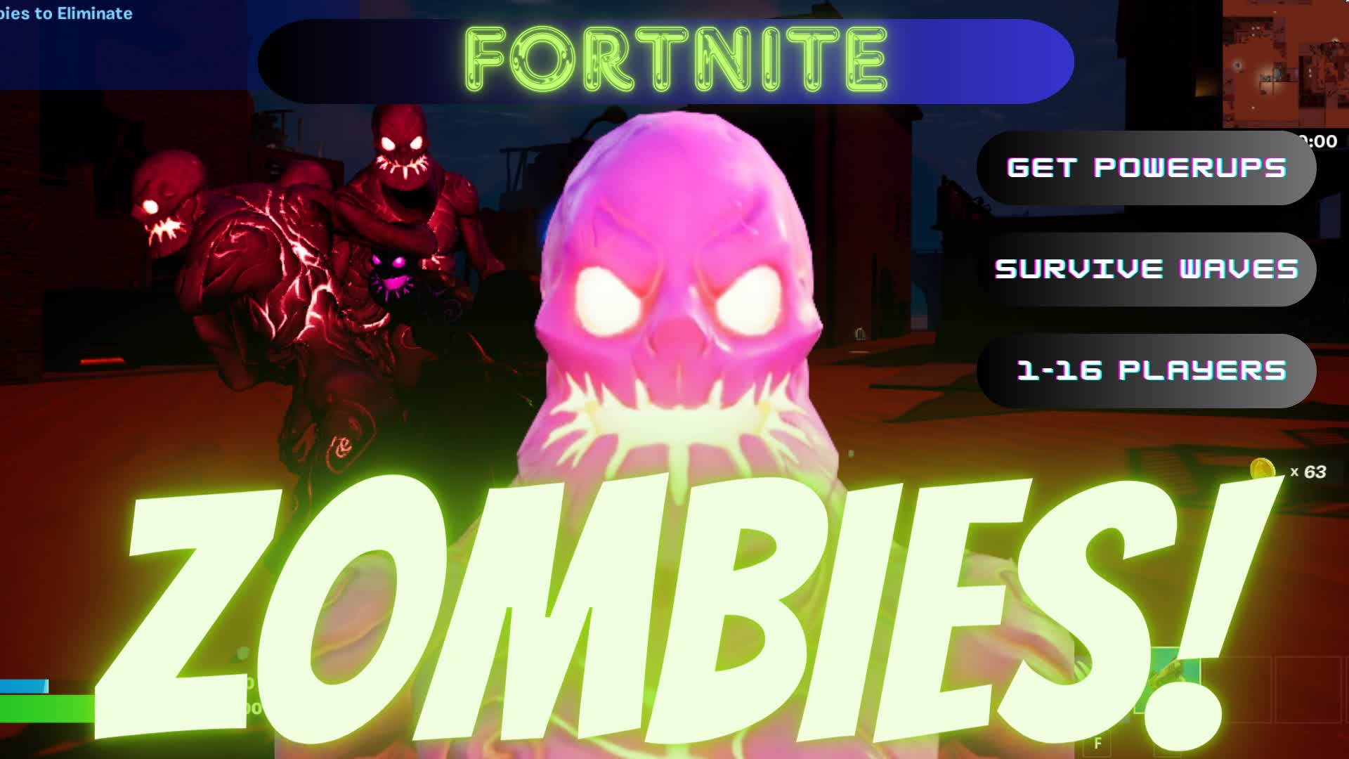 Fortnite Zombies — Fortnite Creative map