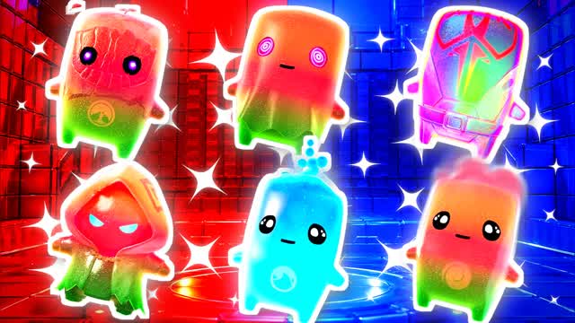 RED VS BLUE HEAT BEAM 🔴🔵 — Fortnite Creative map