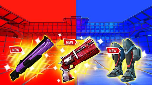 SUPER RED VS BLUE — Fortnite Creative map