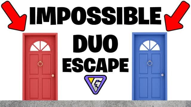 IMPOSSIBLE DUO ESCAPE ROOM — Fortnite Creative map
