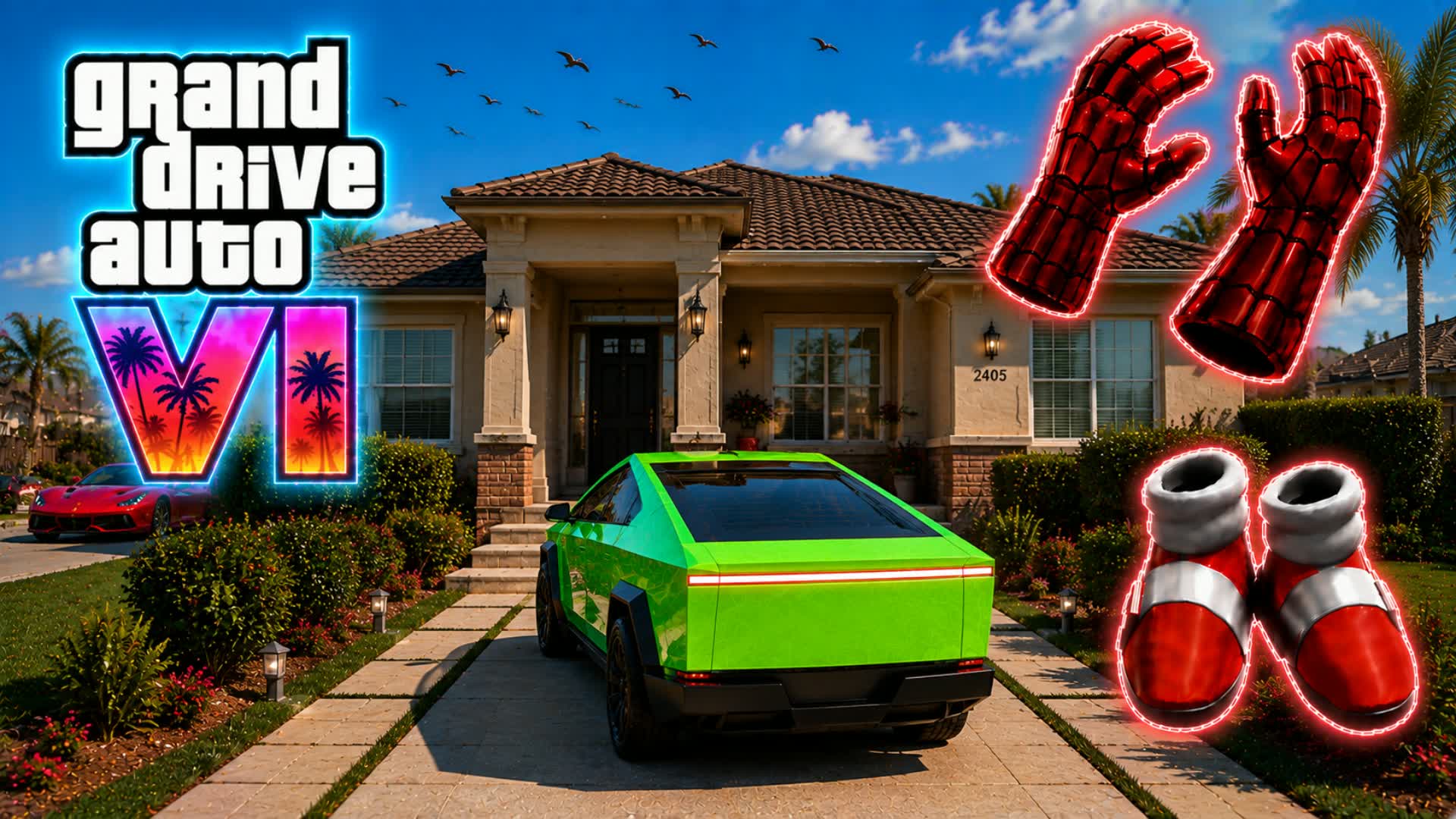 ****GRAND DRIVE AUTO VI 6**** — Fortnite Creative map