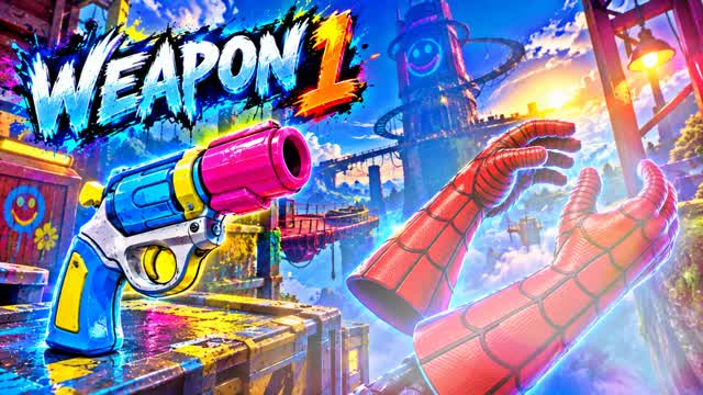 SPIDER GUNGAME — Fortnite Creative map cover art